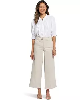 Джинсы NYDJ High Rise Mona Wide Leg Trouser, цвет Feather