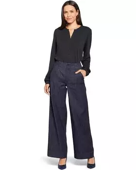 Джинсы NYDJ High-Rise Mona Wide Leg Trousers in Lightweight Rinse, цвет Lightweight Rinse