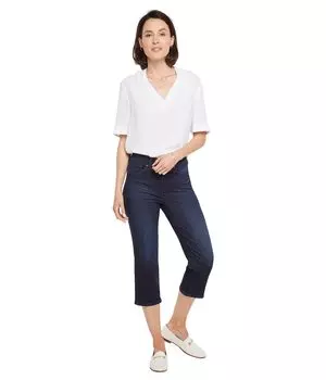 Джинсы NYDJ, High-Rise Thigh Shaper Straight Crop in Rapture