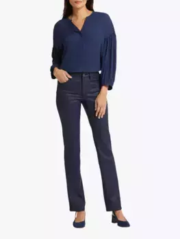 Джинсы NYDJ Marilyn Coated Straight Leg