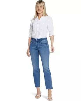 Джинсы NYDJ Marilyn Straight Ankle Jeans, цвет Blueisland