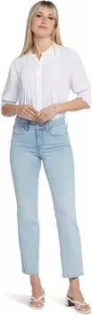 Джинсы NYDJ Marilyn Straight Ankle Jeans, цвет Mykonos