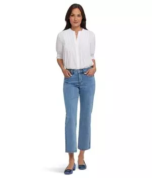 Джинсы NYDJ Marilyn Straight Ankle Jeans in Minorca Isle, цвет Minorca Isle