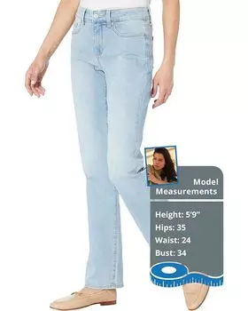 Джинсы NYDJ Marilyn Straight in Northstar, цвет Northstar