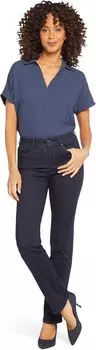 Джинсы NYDJ Petite Marilyn Straight in Lakeridge, цвет Lakeridge
