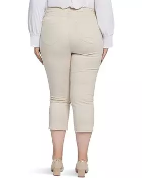 Джинсы NYDJ Plus Size Chloe Capris, цвет Feather