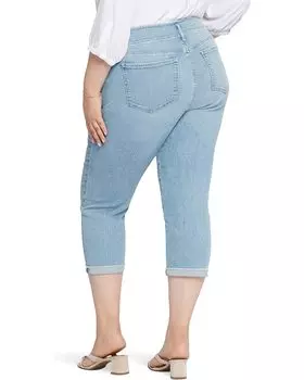 Джинсы NYDJ Plus Size Chloe Capris Hollywood Waistband & Cuff in Promise, цвет Promise