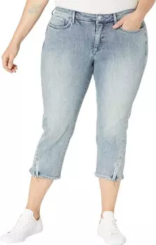 Джинсы Nydj Plus Size Chloe Denim Capris in Clean Affection, цвет Clean Affection