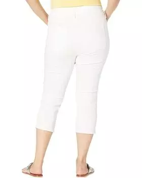 Джинсы Nydj Plus Size High-Rise Ami Capris in Optic White, цвет Optic White