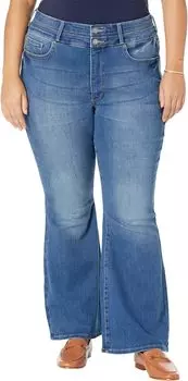 Джинсы NYDJ Plus Size High-Rise Ava Flare Panel Waistband in Lovesick, цвет Lovesick