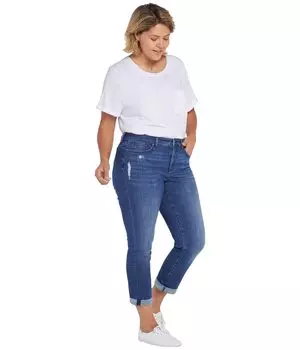 Джинсы NYDJ Plus Size, Plus Size Margot Grilfriend Jeans in Heron