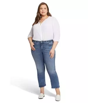 Джинсы NYDJ Plus Size, Plus Size Marilyn Straight Ankle in Loire