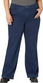 Джинсы NYDJ Plus Size Teresa Wide Leg in Mystique, цвет Mystique
