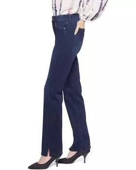 Джинсы NYDJ Slimmer Marilyn Straight in Underground, цвет Underground