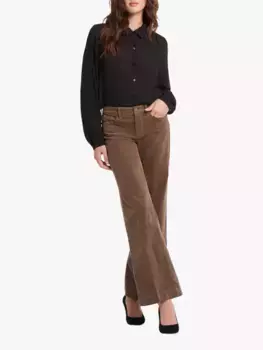 Джинсы NYDJ Teresa Wide Leg Corduroy Trousers, цвет elmwood