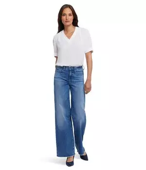 Джинсы NYDJ Teresa Wide Leg Jeans in Picasso Lake, цвет Picasso Lake