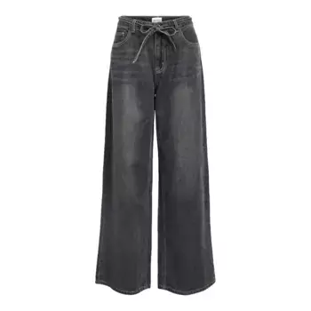 Джинсы Object Rosie Wide Fit, серый