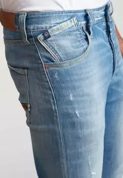 Джинсы облегающего кроя 700/22 Le Temps Des Cerises, синий