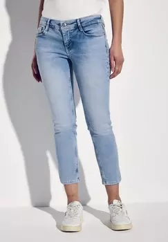 Джинсы облегающего кроя 7/8-JEANS IM CASUAL FIT Street One, светло-голубой