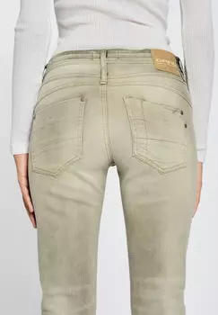 Джинсы облегающего кроя AMELIE Gang, серый деним