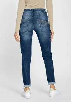 Джинсы облегающего кроя AMELIE Gang, синий деним