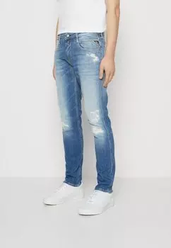 Джинсы облегающего кроя ANBASS Replay, цвет Blue Denim