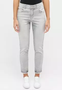 Джинсы облегающего кроя Angels, серый