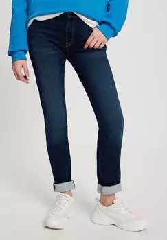 Джинсы облегающего кроя ANYA Cross Jeans, темно-синий