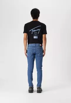 Джинсы облегающего кроя AUSTIN Tommy Jeans, синий деним