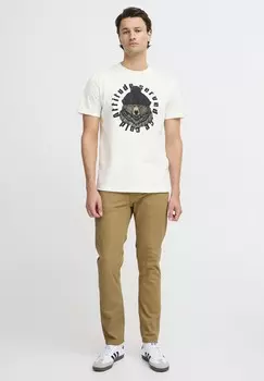 Джинсы облегающего кроя BHRODNEY Blend, коричневый