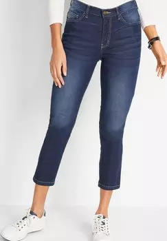 Джинсы облегающего кроя bonprix, темно-синий
