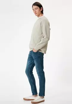 Джинсы облегающего кроя BRAD Koton, серый