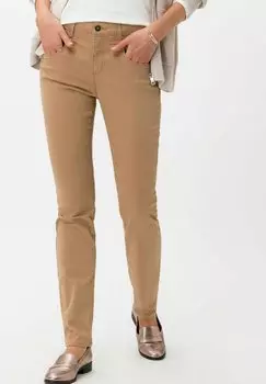 Джинсы облегающего кроя BRAX, коричневый