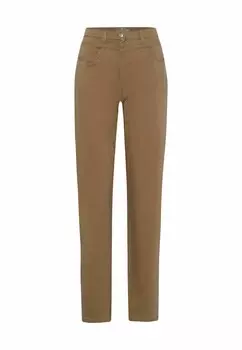 Джинсы облегающего кроя BRAX, коричневый