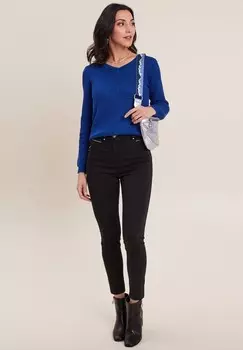 Джинсы облегающего кроя Breal, черный