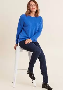 Джинсы облегающего кроя Breal, синий деним