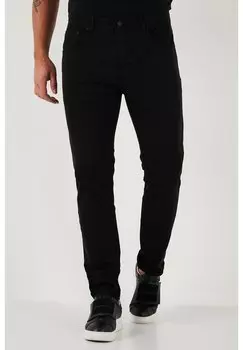 Джинсы облегающего кроя Buratti, черный