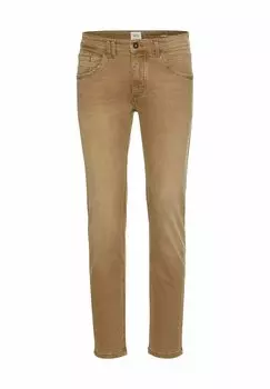 Джинсы облегающего кроя camel active, бежевый
