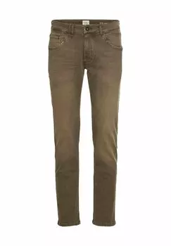 Джинсы облегающего кроя camel active, коричневый