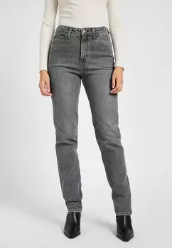 Джинсы облегающего кроя CAROL Lee, серый деним