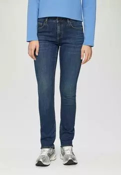 Джинсы облегающего кроя CATIE MID RISE QS, деним