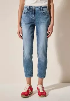 Джинсы облегающего кроя Cecil, цвет Blau
