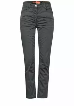 Джинсы облегающего кроя Cecil, оливковый