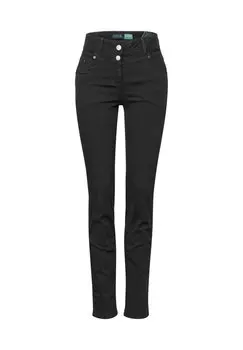 Джинсы облегающего кроя Cecil, серый