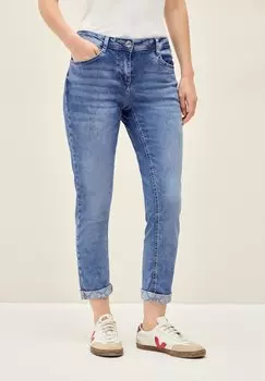 Джинсы облегающего кроя Cecil, синий