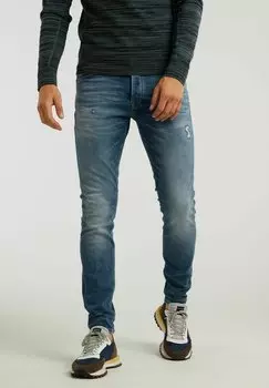 Джинсы облегающего кроя CHASIN' EGO NOBLE, цвет Blue