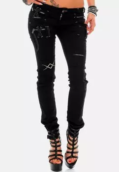 Джинсы облегающего кроя Cipo & Baxx, черный