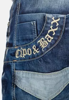 Джинсы облегающего кроя Cipo & Baxx, синий