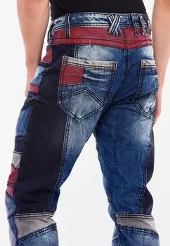 Джинсы облегающего кроя Cipo & Baxx, синий