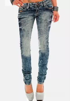 Джинсы облегающего кроя Cipo & Baxx, синий